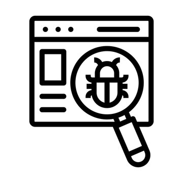 Debugger Vector Icon