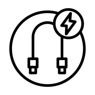 USB Port Vector Icon