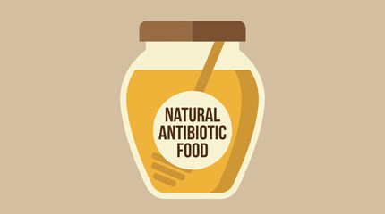 Honey Jar Natural Antibiotic Food © Bima