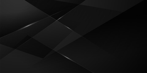 Obraz premium Vector illustration with a black background, modern abstract design.