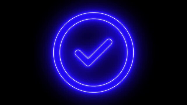 2d animation 4k checkmark, successfully done, approved sign, tick icon isolated on white background, Animated reveal of a white checkmark icon in a green circle. Isolated on a white background.