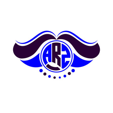 ARZ letter logo creative design. ARZ unique design