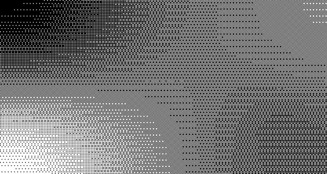 Y2K Pixel Art Gradient with Retro Arcade Bitmap Dither and Geometric Halftone Texture for Futuristic Digital Design.