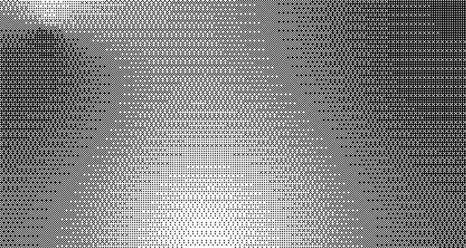 Y2K Style Pixel Art Texture with Gradient Dither Noise and Vintage Arcade Inspired Halftone Design Elements.