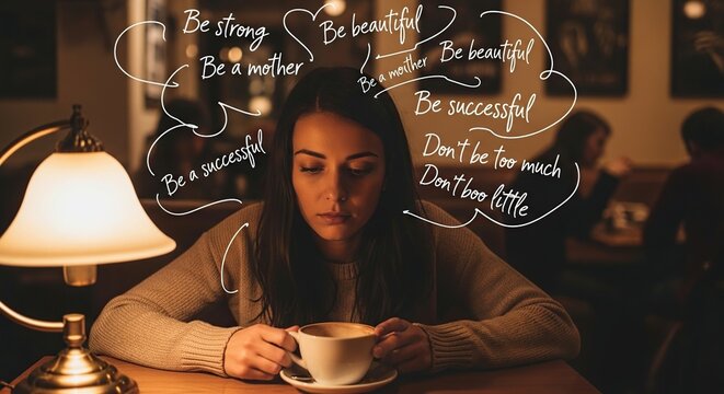 Womans Inner Monologue About Being Strong and Successful