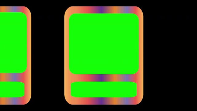 Carousell Animation Template. Chroma Key Included