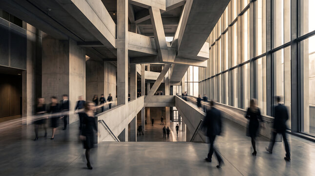 art architectural motion study inside