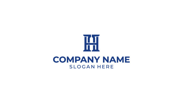 Minimalist Letter H Logo Design for Professional Corporate Branding