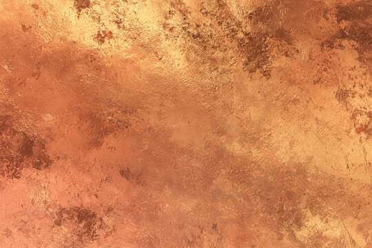 Copper Bronze Patina Texture Weathered Oxidized Metal Surface Warm Tones Abstract Background Decorative Design Material