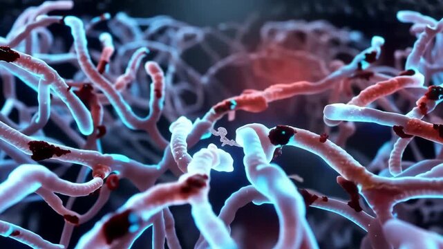 Severe Inflammation in Glomerulonephritis Affecting Filtration Capillaries