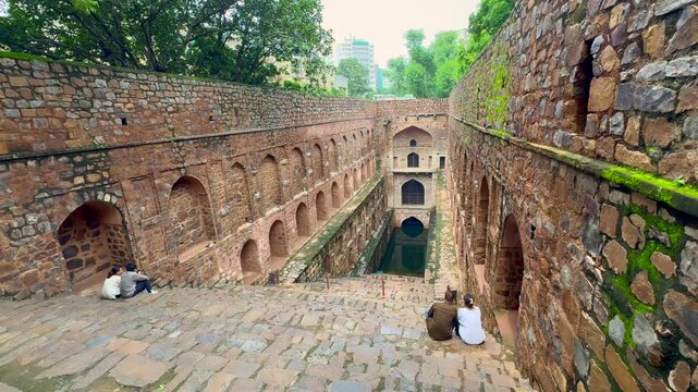 agrasen ki baoli. One of the oldest water reservoirs in Delhi.