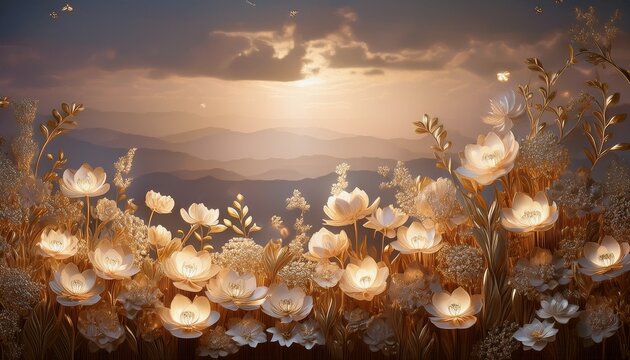 Layered Light Bloom Scene