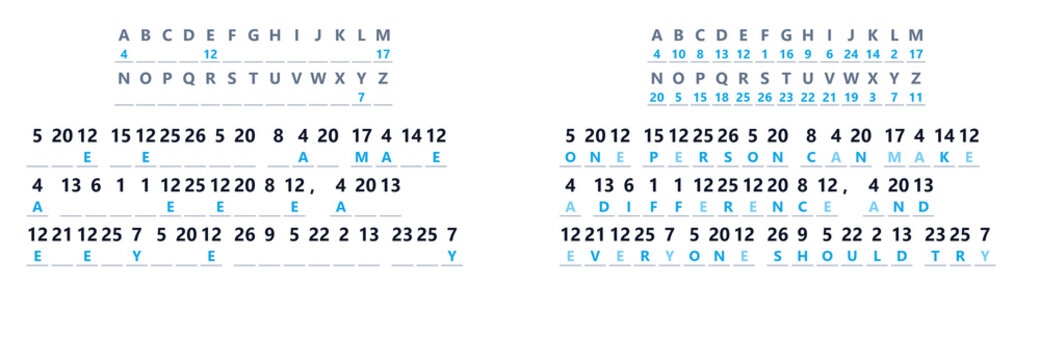 a letter matching puzzle game, Cryptogram, a game for adults and children, Cryptogram - an encrypted message, a known phrase
