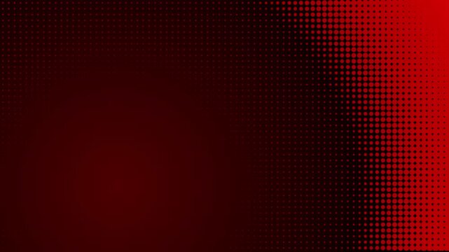 Red half tone motion background