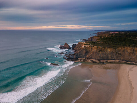 The beautiful Alentejo Coast Beach 
