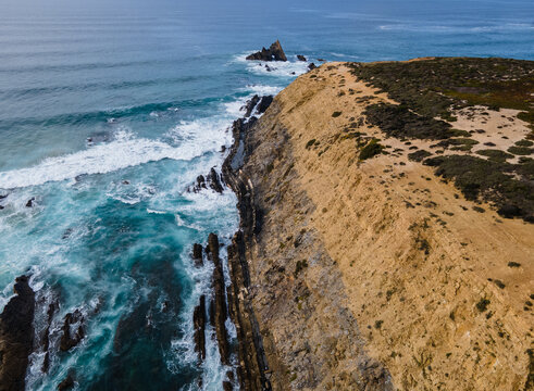 The beautiful Alentejo Coast Beach 