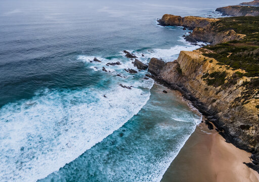 The beautiful Alentejo Coast Beach 