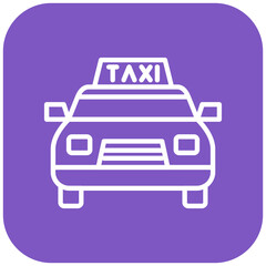 Obraz premium Taxi Icon