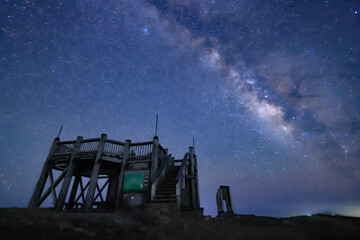 大台ヶ原の天の川 © ミヤヒロ