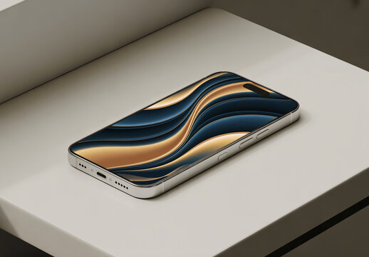 Mobile Phone Screen Mockup