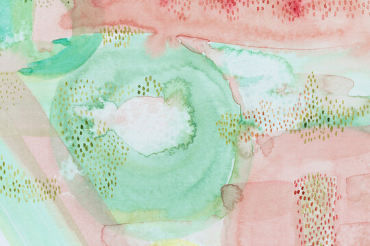 Background design with green pink textures. 