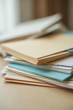 Los archivos, de distintos tama&ntilde;os y colores, est&aacute;n dispuestos de forma desordenada, sin una alineaci&oacute;n r&iacute;gida