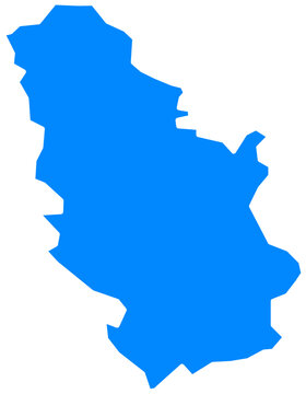 Simplified Map of Iran