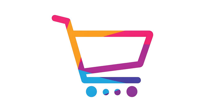 Vibrant purple and yellow office chair with colorful wheels, isolated on white background
