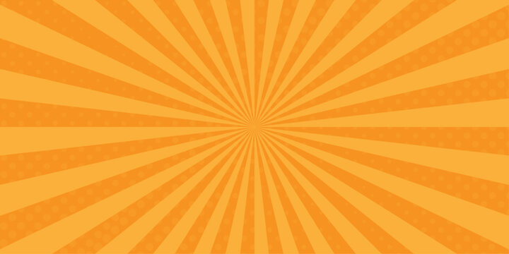 Abstract retro with sunburst pattern colorful design polka dot background. Modern stipes line ray grunge design beam pattern texture. Funky ray elements themes Swirling pattern.