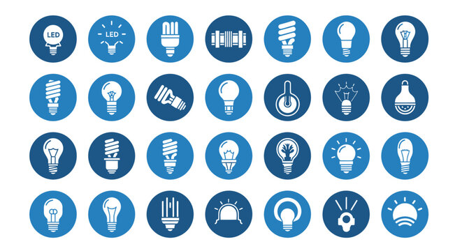 Light Bulb Icon Set