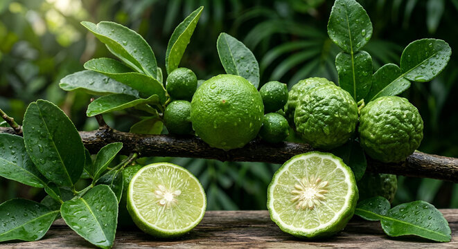 Combination of Lime & Kaffir Lime, Juicy Fresh and Full of Nutrients.