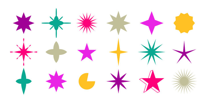 Simple abstract funky shape geometric background. Simple and modern figure element graphic design template. Vector pattern.