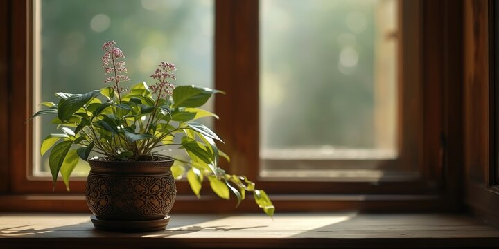 Benefits of growing Thulasi indoors as a medicinal herb