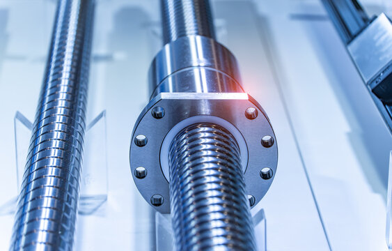 The lead screw shaft spare part of CNC machine