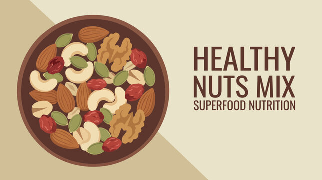 Healthy Nuts Mix Superfood Nutrition
