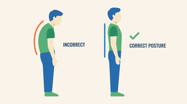 Healthy Spine Alignment Correct Posture