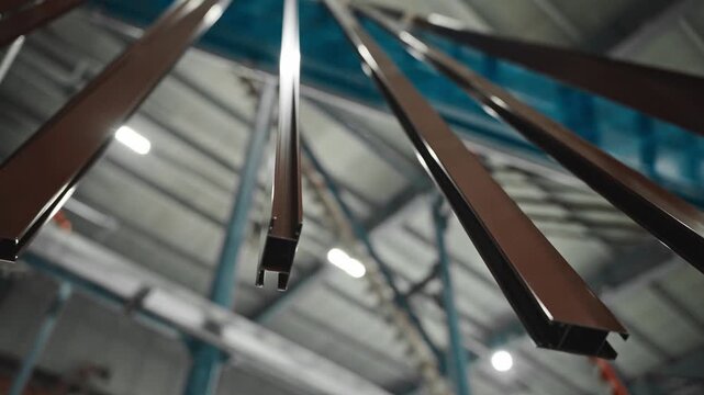 Reflective Aluminum Constructs With Gleaming Finishes Highlighting Craftsmanship And Excellence