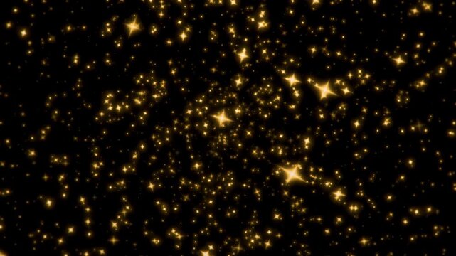 黄金のキラキラ拡散