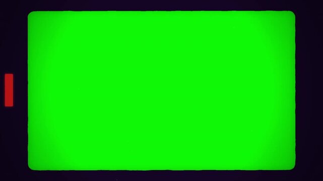 Vintage 16mm Film Frame Green Screen Overlay with Retro Texture and Grain 4k video