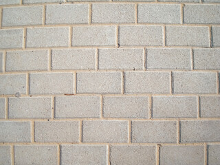 Fototapeta premium Brick Pavement Sidewalk Pathway Textures