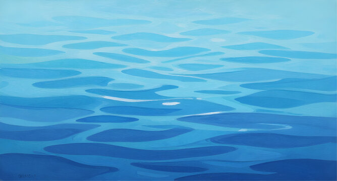 paintedwater, bluewater, sea, ocean, water, waves, aquatic, marine, gradient, blue, seascape, underwater, texture, nature, illustration, background, artwork