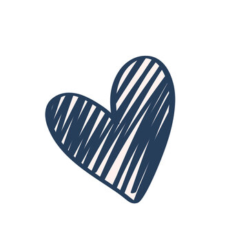 blue heart symbol