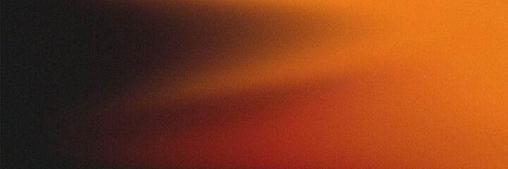 Fototapeta premium Abstract yellow orange and black gradations with rough noise, colorful background, for templates for posters, presentations, websites, banners, landing pages, headers, advertisements, etc.