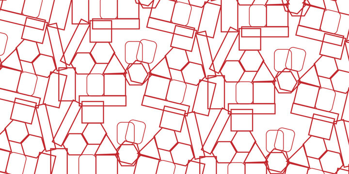 Red ceramic pillow tile rock texture background pattern