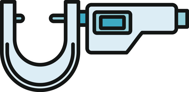 Digital micrometer caliper showing precision and accuracy in engineering measurement