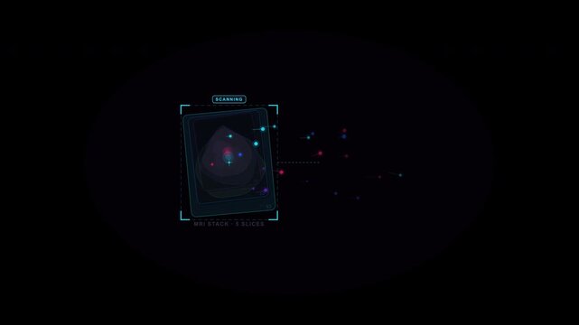 Digital interface of subnautica game scans purple crystal. Suitable for scifi video game designs, futuristic technology concepts, and digital illustrations.