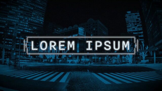 Secret Hidden VHS Overlay Colored Screen Title