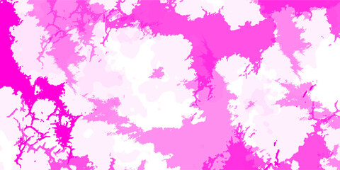 Fototapeta premium Hot pink abstract grunge background with dynamic white overlay shapes