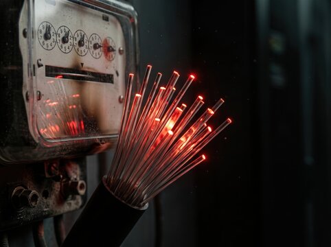 Fiber Optic Energy Overload Monitoring in High Power Digital Infrastructure