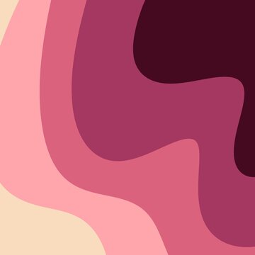 A moody and beautiful liquify abstract capturing the colors of a late autumn sunset with mauve, berry, and burgundy waves